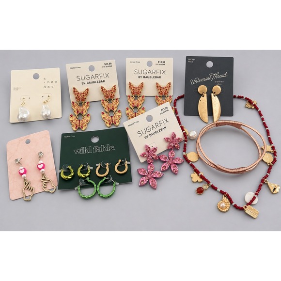 Sugarfix by BaubleBar Jewelry - Target Jewelry Bundle Sugarfix BaubleBar Wild Fable Universal Thread 9pc Set NEW